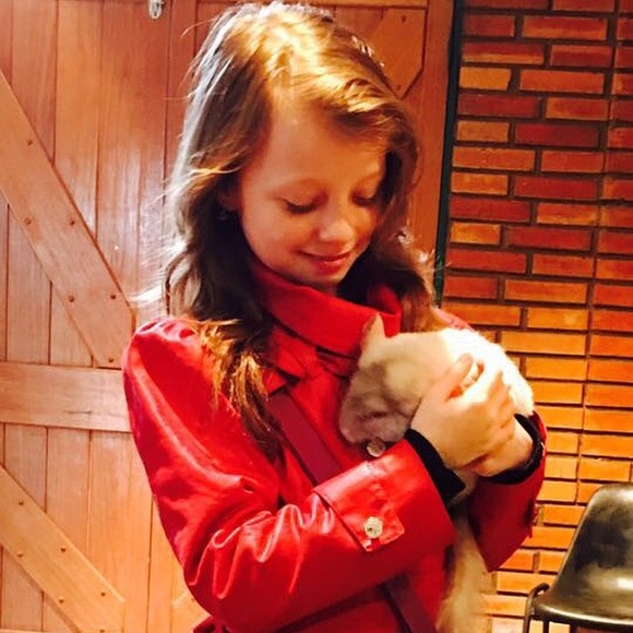 Girls Fashion Red Trench Coat/Rain Jacket - Picture 4 of 8